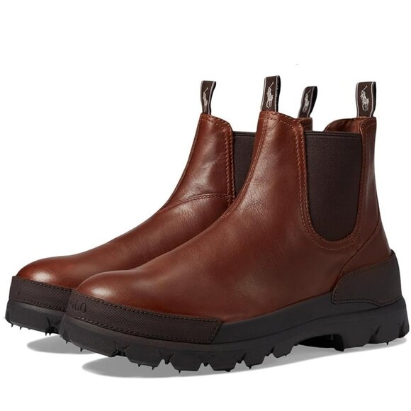 Polo Ralph Lauren Mens Oslo Chelsea Boots 11 sz - Picture 1 of 5